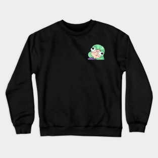 Smiley face girl emote Crewneck Sweatshirt